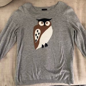 Ann Taylor Owl Sweater